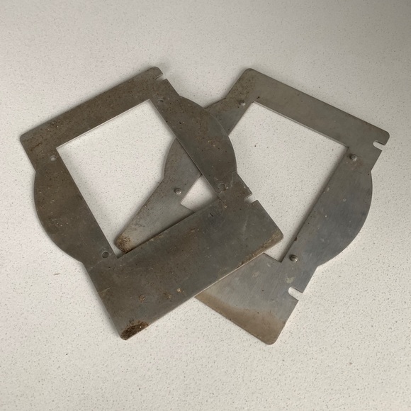 Omega D-Series Glassless 4x5 Negative Carrier, 2-Piece Bare Aluminum - Picture 1 of 6